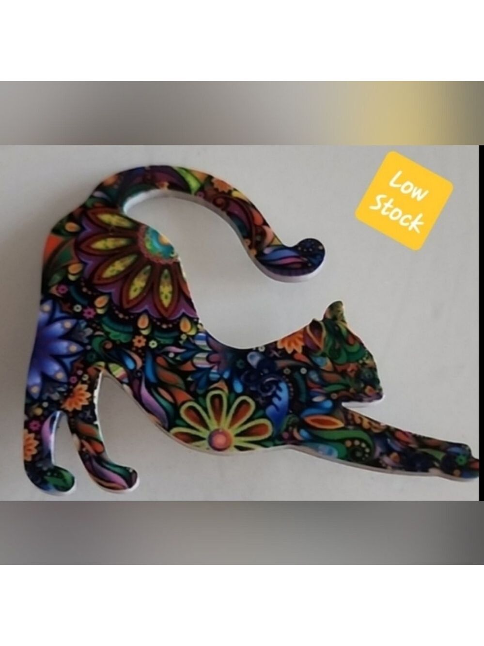 BOHEMIAN Cat Brooch BRG
